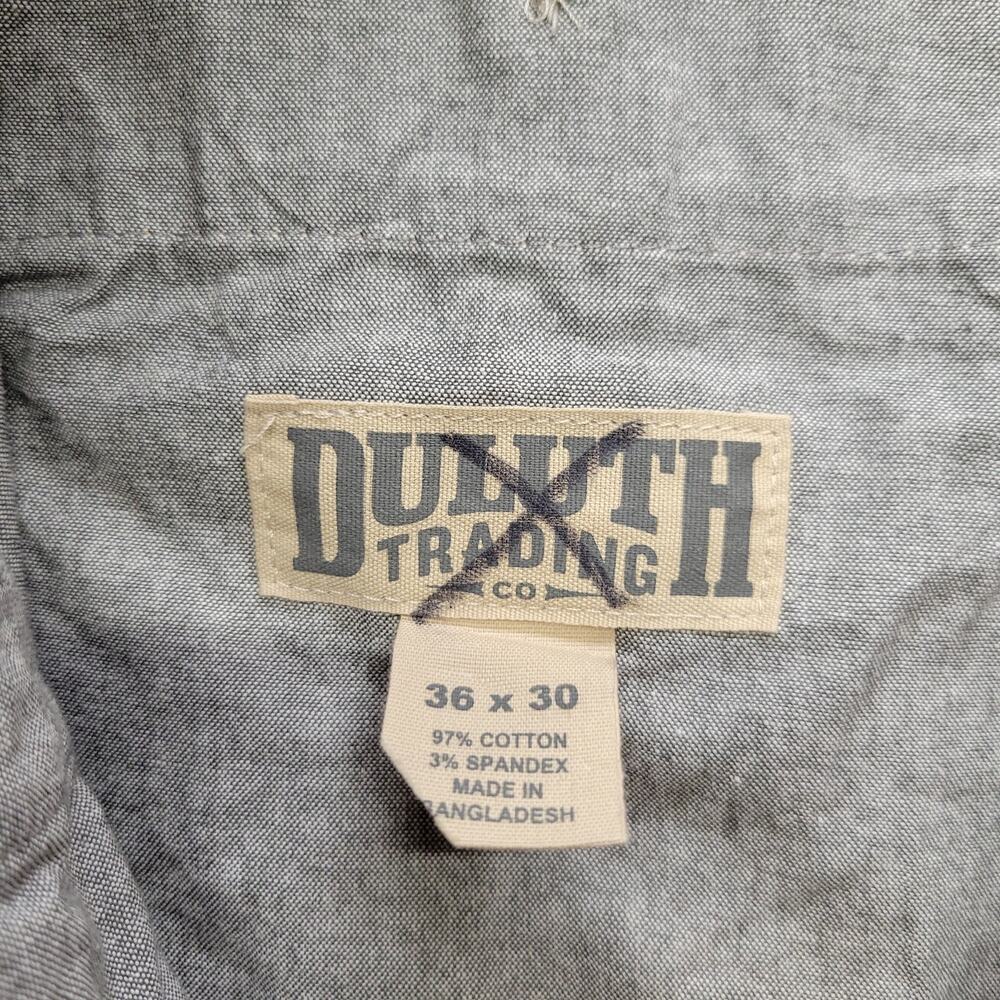 Duluth Trading Co Mens 36x30 Ballroom Khakis Tan Work Utility Pants Stretch - Picture 3 of 8